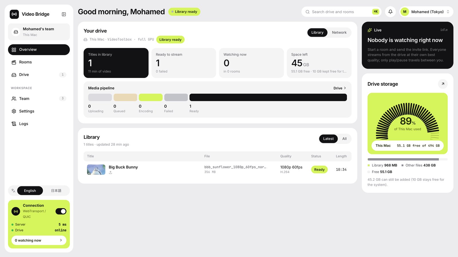 Overview and the media pipeline