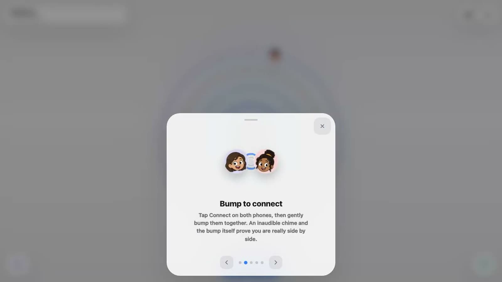 Onboarding: bump to connect