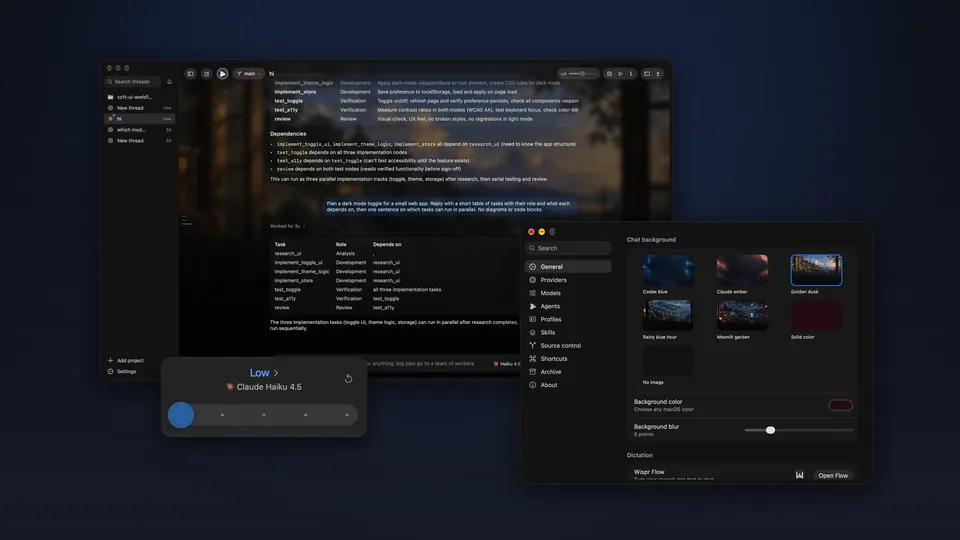 CCFT interface preview